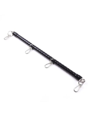 Wrist & Ankle Cuffs Bondage Bar Black