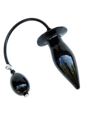 Inflatable Butt Plug - Black XL