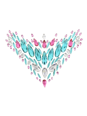 Multicolour& Crystal Boob Gems/ Jewels - Style F