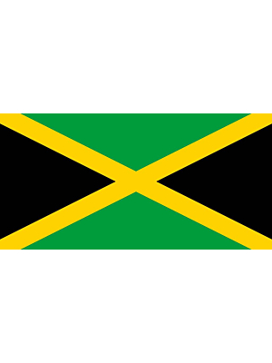 5 x 3 Feet Jamaica Flag & with Brass Eyelets