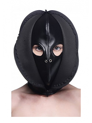 Zip Front Bondage Hood