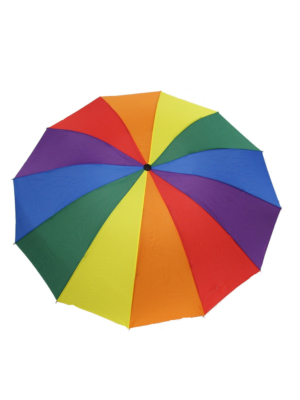 Red Polkadot Umbrellas