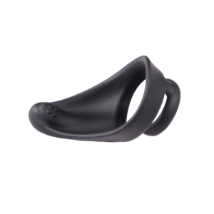 Penis Ring Taint Teaser Silicon Black