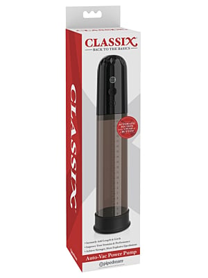 Pipedream Classix Auto-Vac Power Pump Black