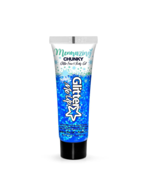 Mermazing Loose Chunky Glitter Pots3g-blue