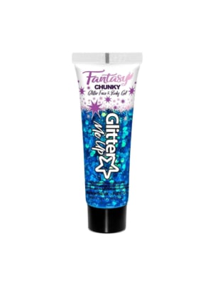 Fantasy Chunky Glitter Gels 12ml - Blue