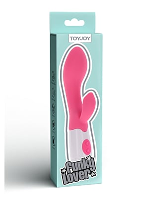 ToyJoy Funky Lover Vibe Rabbit Vibrator Pink