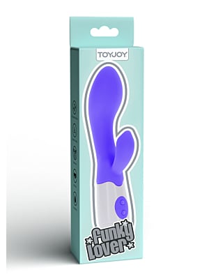 ToyJoy Funky Lover Vibe Rabbit Vibrator Purple