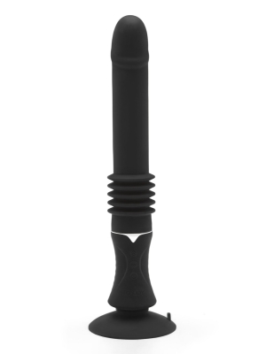 Παλινδρομικός Δονητής Toy Joy SeXentials Majestic Thrusting Vibrator - USB Επαναφορτιζόμενος - Μαύρος - Σιλικόνης - Αδιάβροχο