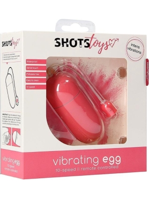 10 Speed Vibrating Egg - Pink