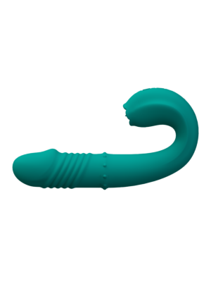 Thrusting Rabbit Vibrator Green