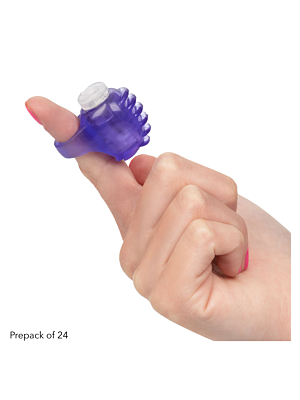 Calexotics - Vibrating Finger Teaser Purple