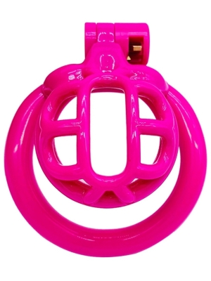 Lyfy short chastity cage 4 x 3.3cm Pink
