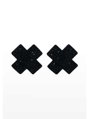 Αυτοκόλλητα - Καλύμματα Θηλών Nipple X Covers (Μαύρα)