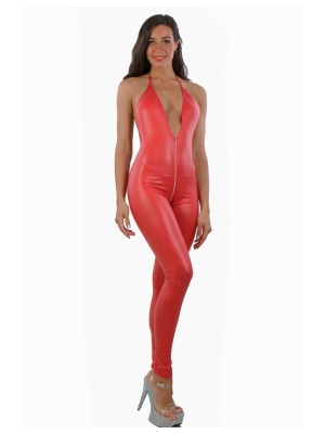 Sexy Catsuit - Red