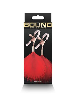 Nipple Clamps F1 Red