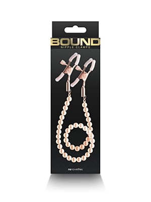 Nipple Clamps DC1 Gold