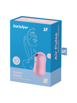 Cotton Candy Stimulator Purple Clitoral Toy