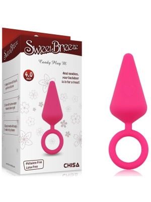 Πρωκτική Σφήνα Sweet Breeze Candy Butt Plug M (Ροζ) - Chisa