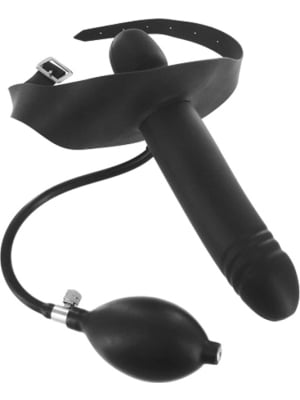 Inflatable Gag with Dildo