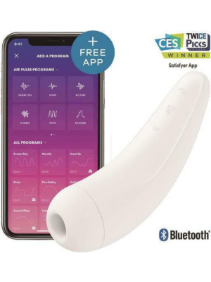 Satisfyer Curvy 2+ λευκός δονητής