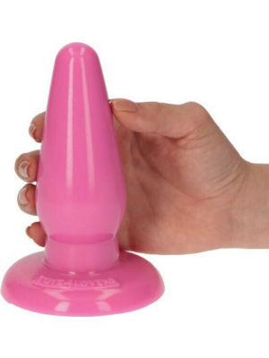 Αδιάβροχη Πρωκτική Σφήνα Italian Cock Ivo Butt Plug 14.5 cm (Ροζ) - Toyz4lovers