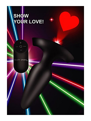 Laser Fuck Me - Butt Plug with Remote Control - Large
