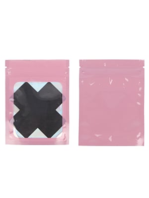 Black Cross Nipple Hiding Stickers Kinkster