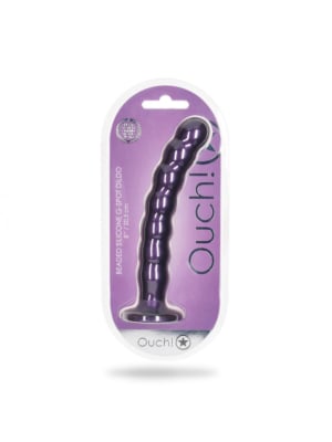 Beaded Silicone G-Spot Dildo 20.5cm