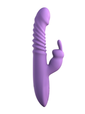 Pipedream Fantasy For Her - Her Thrusting Silicone Rabbit Purple
