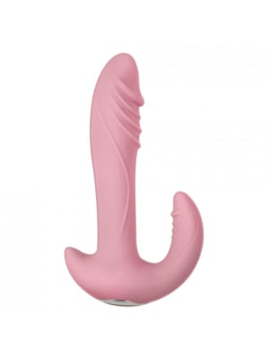 Nasstoys Infinitt Rotating Dual Massager Pink 5.5in