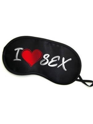 Blindfold "I LOVE SEX"