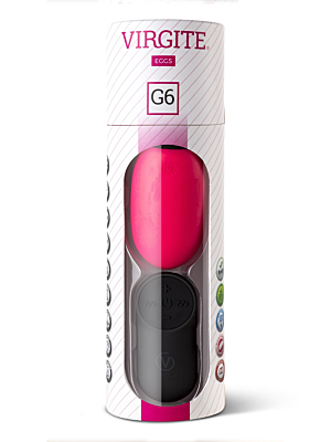 VIRGITE G6 RECHARGEABLE PINK VIBRATING EGG