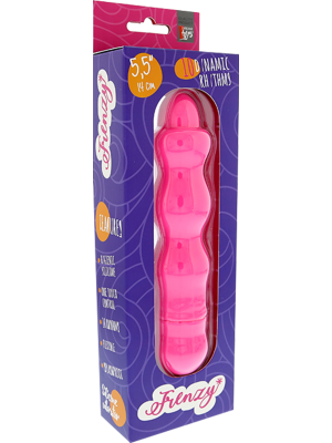 Δονητής Σιλικόνης Frenzy Vibrator με 10 Δυναμικούς Ρυθμούς (Ροζ) - Dream Toys