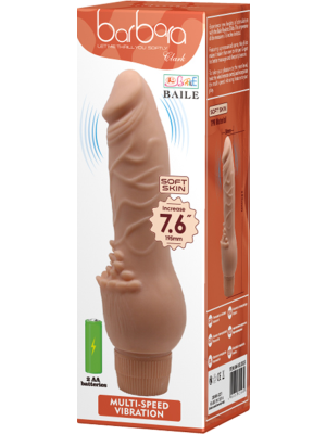 Barbara Clark Multi Speed Real Vibrator 19,5 cm Flesh