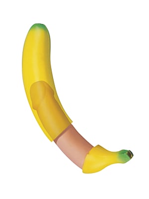 Banana Penis Realistic Dildo - NS Novelties Ρεαλιστικό Ομοίωμα Πέους