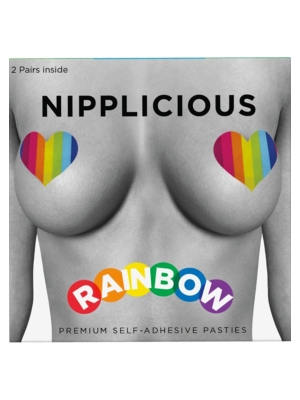 Nipplicious Rainbow Nipple Pasties - Αυτοκόλλητα Στήθους