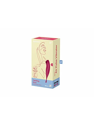 Twirling Pro Connect App - Dark Red Clitoral Vibrator