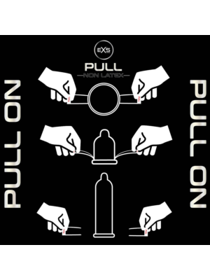 EXS Pull - Non-Latex Condoms - 3 Pieces