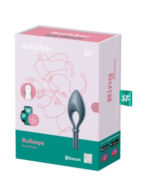 Satisfyer Bullseye Ring Vibrator Grey Demo Edition