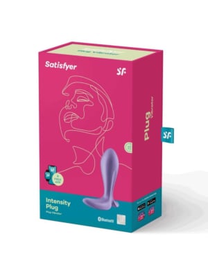 Satisfyer Intensity Butt Plug Purple