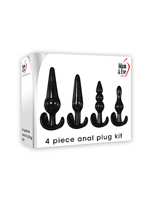 4 PIECE ANAL PLUG KIT