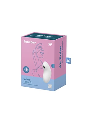 Satisfyer Vulva Lover 2 Air Pulse Stimulator White