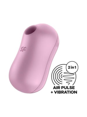 Cotton Candy Stimulator Purple Clitoral Toy