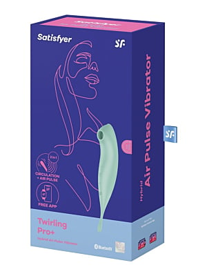 Twirling Pro Connect App - Mint Clitoral Vibrator