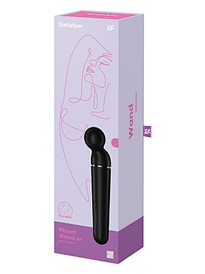 Satisfyer Planet Wand-er Black