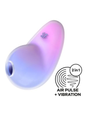 Satisfyer Pixie Dust Blue Air Pluse Stimulator Clitoral Toy Purple