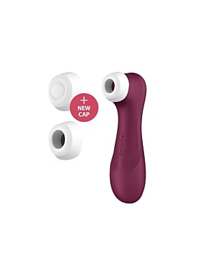 SATISFYER PRO 2 GENERATION 3 LIQUID AIR TECHNOLOGY - WINE RED