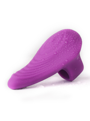 Silicone Finger Vibrator Purple