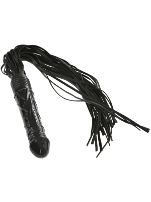 Ομοίωμα Πέους με Μαστίγιο Whip Tail Dildo 68 cm (Μαύρο) - Guilty Toys